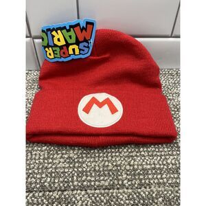 Super Mario Toboggan One Size Fits All‎ Red White